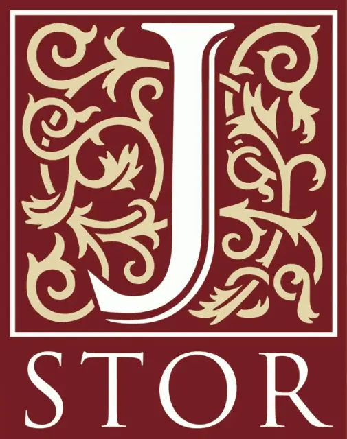 Logo of the JSTOR (Journal Storage) digital library of academc journals