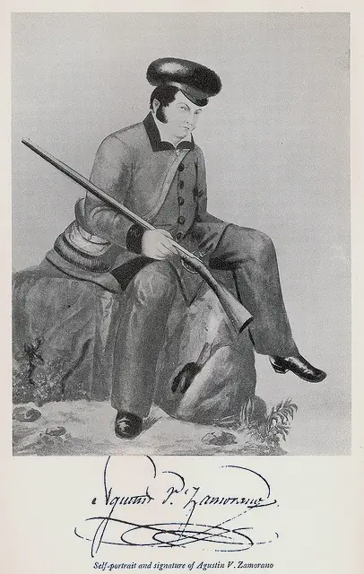 Agustín Vicente Zamorano, 1825